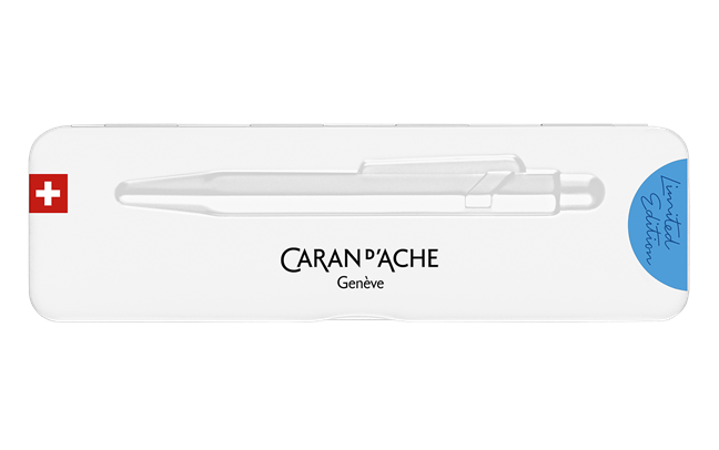 Ручка Caran d'Ache 849 Claim Your Style монохром лазур + бокс