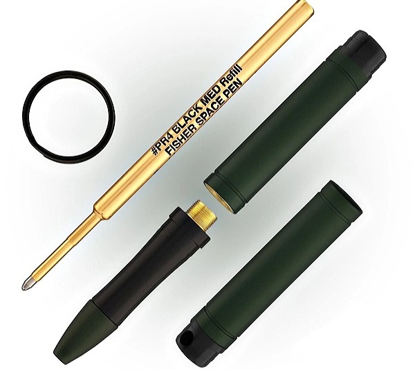 Ручка-брелок Fisher Space Pen Backpacker лісова зелена