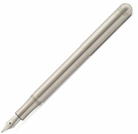 Чорнильна ручка Kaweco Liliput Stainless Steel сталева перо EF (дуже тонке)