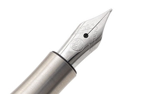 Чорнильна ручка Kaweco Liliput Stainless Steel сталева перо EF (дуже тонке)