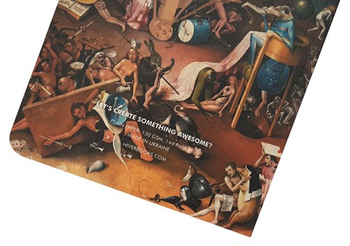 Скетчбук Hiver Books Bosch Hell A5 144 сторінки