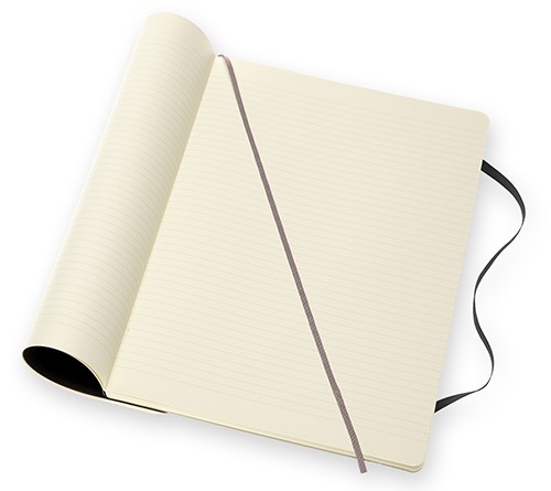 Блокнот Moleskine Classic A4 21 x 29,7 см в лінію чорний м'який