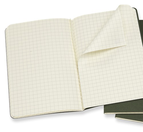 Набір зошитів Moleskine Cahier кишеньковий 9 х 14 см в клітинку чорний