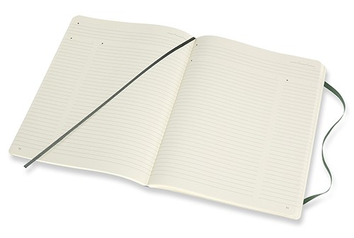 Блокнот недатований Moleskine PRO м'який великий 19 х 25 см лісовий зелений 