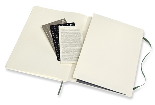 Блокнот недатований Moleskine PRO м'який великий 19 х 25 см лісовий зелений 