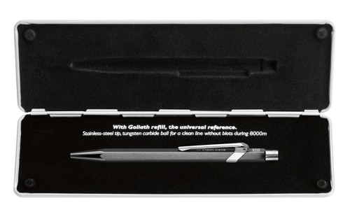 Ручка Caran d'Ache 849 Metal-X чорна + бокс