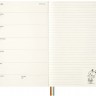Щотижневик з місцем для записів Moleskine Peanuts на 2026 рік середній 13 х 21 см помаранчевий