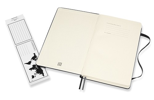Блокнот Moleskine Classic Expanded середній 13 x 21 см в лінію чорний