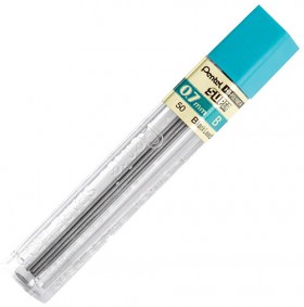 Набір грифелів Pentel Hi-Polimer B 0,7 мм (12 штук)