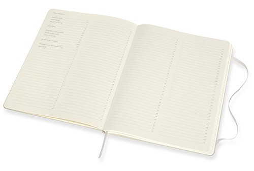 Блокнот недатований Moleskine PRO великий 19 х 25 см сірий