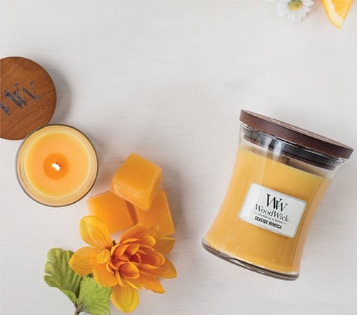 Ароматична свіча WoodWick Medium Seaside Mimosa 275 г