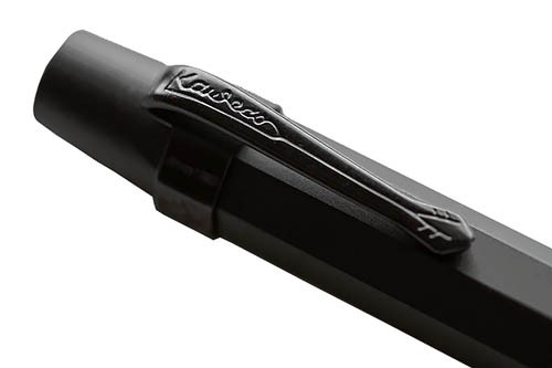 Кліпса Kaweco Sport Nostalgic чорна восьмигранна 