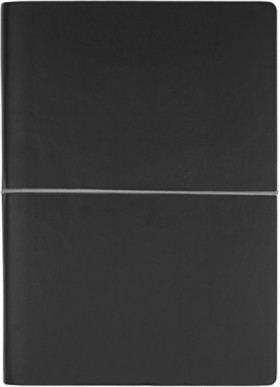 Блокнот Ciak великий 15 х 21 см в крапку чорний