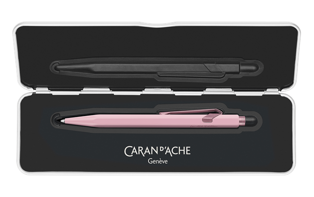 Ручка Caran d'Ache 849 Claim Your Style монохром рожевий кварц + бокс