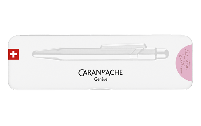 Ручка Caran d'Ache 849 Claim Your Style монохром рожевий кварц + бокс