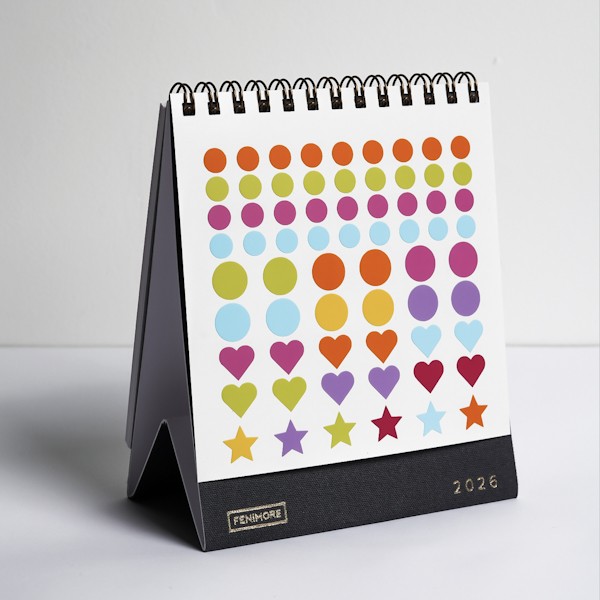 Настільний календар Fenimore Desk Calendar на 2026 рік