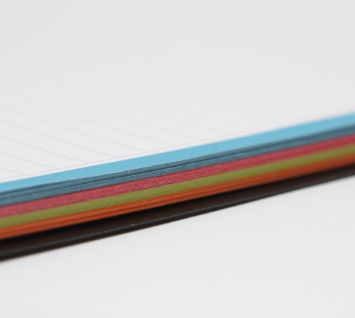 Блокнот Rhodia 4Colours Book A4 чорний в клітинку пластикова обкладинка