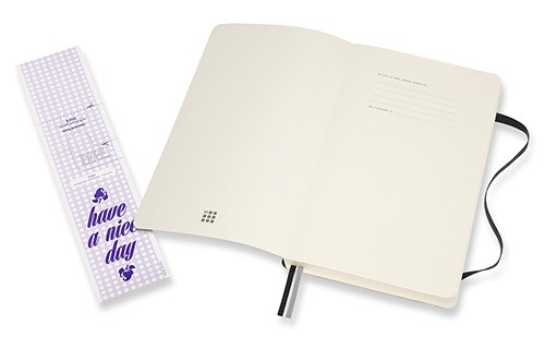 Блокнот Moleskine Classic Expanded середній 13 x 21 см в лінію чорний м'який