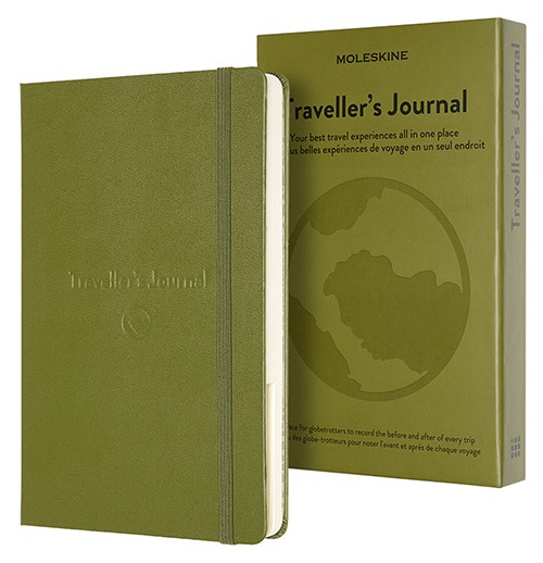 Подарункове видання Moleskine Passion Мандри середній 13 х 21 см оливковий