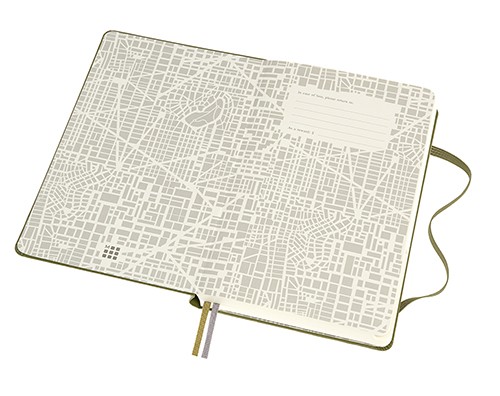 Подарункове видання Moleskine Passion Мандри середній 13 х 21 см оливковий