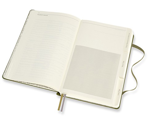 Подарункове видання Moleskine Passion Мандри середній 13 х 21 см оливковий