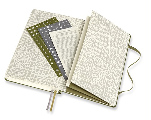 Подарункове видання Moleskine Passion Мандри середній 13 х 21 см оливковий