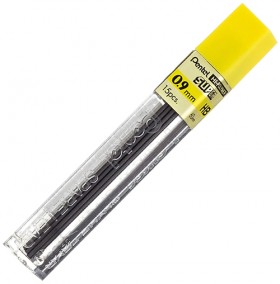 Набір грифелів Pentel Hi-Polimer HB 0,9 мм (15 штук)