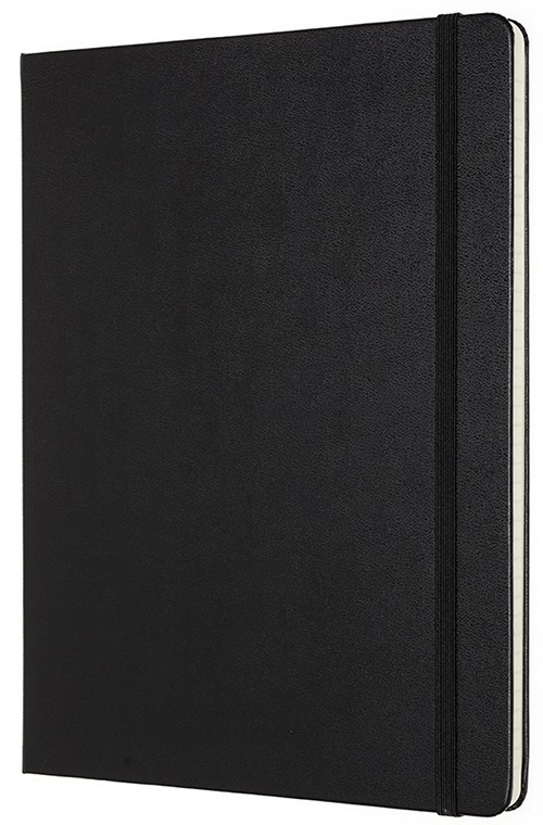 Блокнот недатований Moleskine PRO великий 19 х 25 см чорний