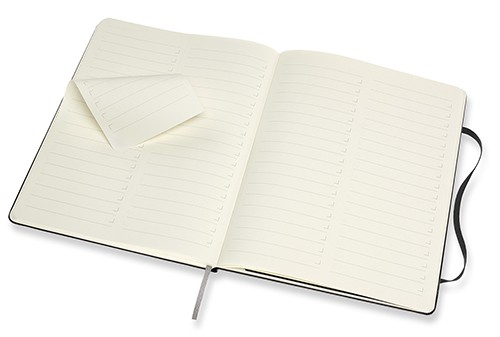 Блокнот недатований Moleskine PRO великий 19 х 25 см чорний
