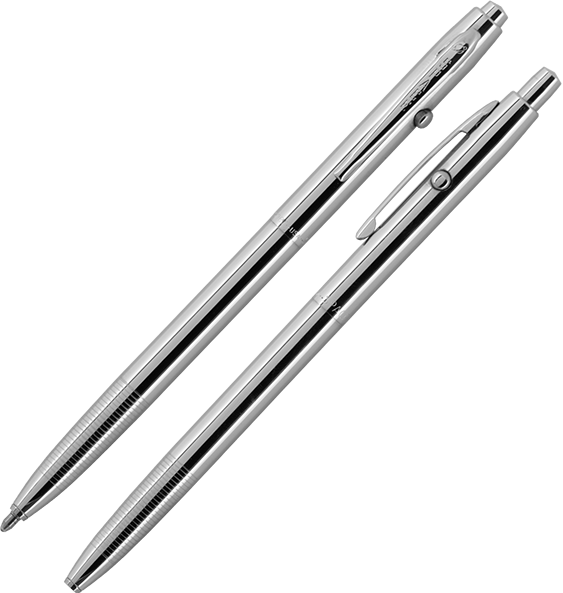Автоматична кулькова ручка Fisher Space Pen Shuttle хром