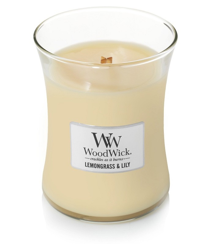 Ароматична свіча WoodWick Mini Lemongrass & Lilly 85 г