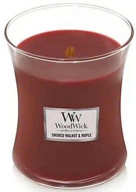 Ароматична свіча WoodWick Medium Smoked Walnut &amp; Maple 275 г 