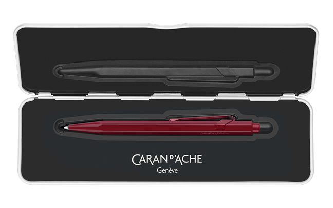 Ручка Caran d'Ache 849 Claim Your Style монохром червоний гранат + бокс