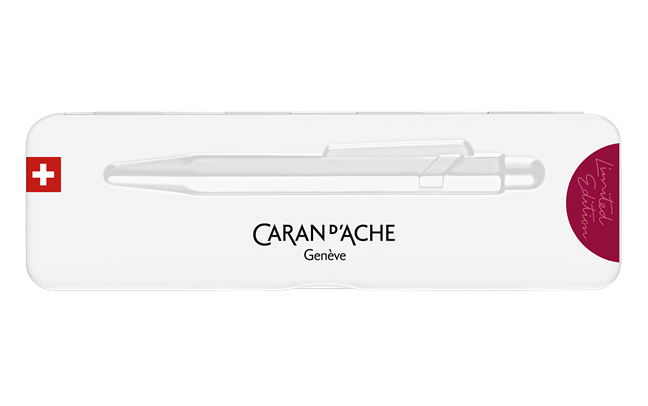 Ручка Caran d'Ache 849 Claim Your Style монохром червоний гранат + бокс
