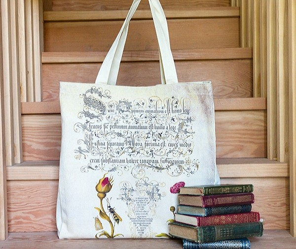 Сумка-шоппер Paperblanks Ботанічні Дива Фломандська Троянда