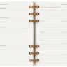 Щотижневик Moleskine 2026 Spiral середній 13 х 21 см чорний м'який
