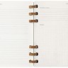 Щотижневик Moleskine 2026 Spiral середній 13 х 21 см чорний м'який