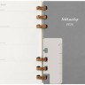 Щотижневик Moleskine 2026 Spiral середній 13 х 21 см чорний м'який