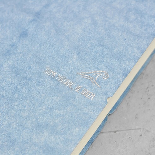 Щоденник Ciak Think Natural на 2021 рік середній блакитний