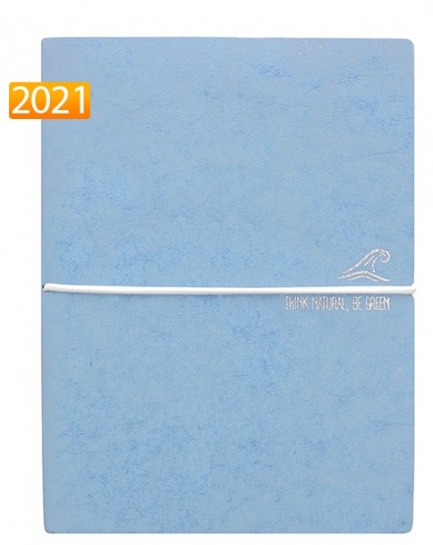 Щоденник Ciak Think Natural на 2021 рік середній блакитний