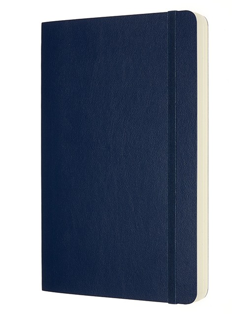 Блокнот Moleskine Classic Expanded середній 13 x 21 см в лінію сапфір м'який
