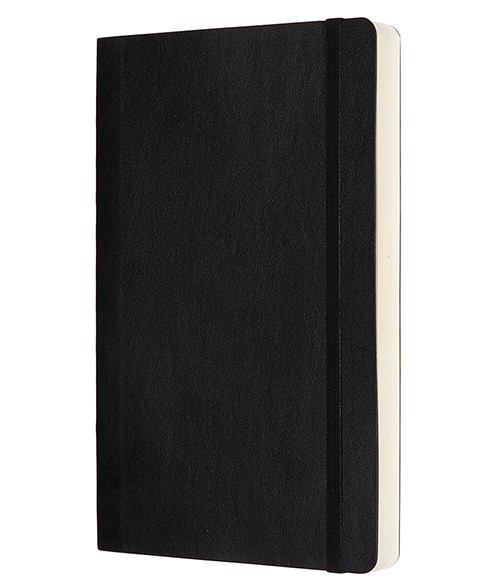Блокнот Moleskine Classic Expanded середній 13 x 21 см нелінований чорний м'який