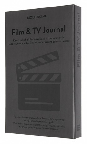 Подарункове видання Moleskine Passion Фільми та ТВ середній 13 х 21 см графітовий