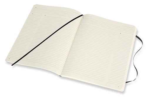 Блокнот недатований Moleskine PRO м'який великий 19 х 25 см чорний