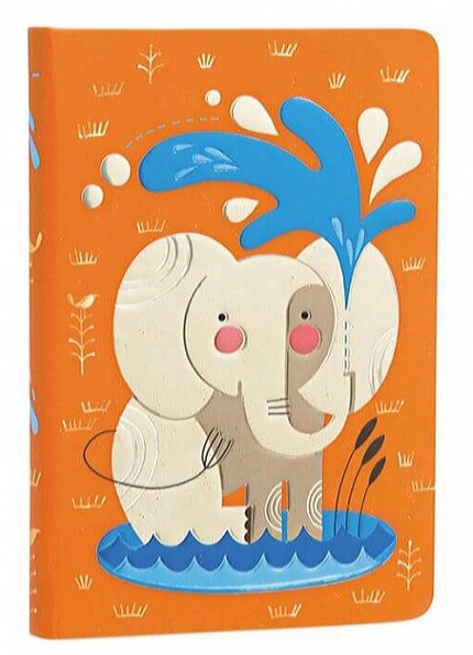 Блокнот Paperblanks Наші Друзі Тварини Слоненя кишеньковий 9,5 х 14 см в лінію