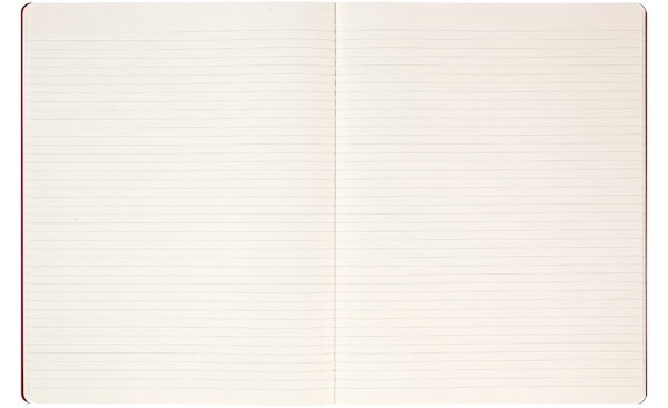 Зошит Moleskine Cahier Student XXL 21,6 х 27,9 см в лінію бордо