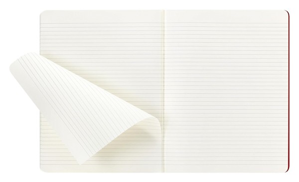 Зошит Moleskine Cahier Student XXL 21,6 х 27,9 см в лінію бордо
