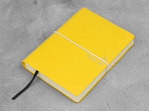 Щоденник Ciak Think Natural на 2021 рік середній жовтий