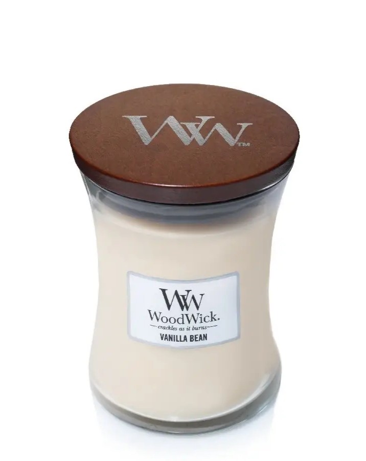 Ароматична свіча WoodWick Medium Vanilla Bean 275 г 