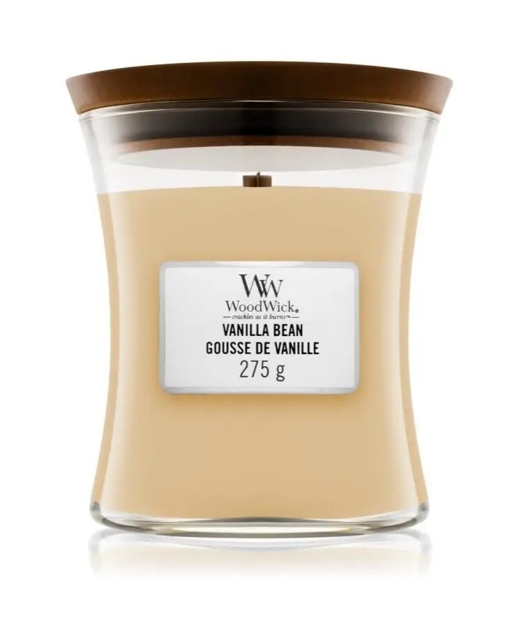 Ароматична свіча WoodWick Medium Vanilla Bean 275 г 